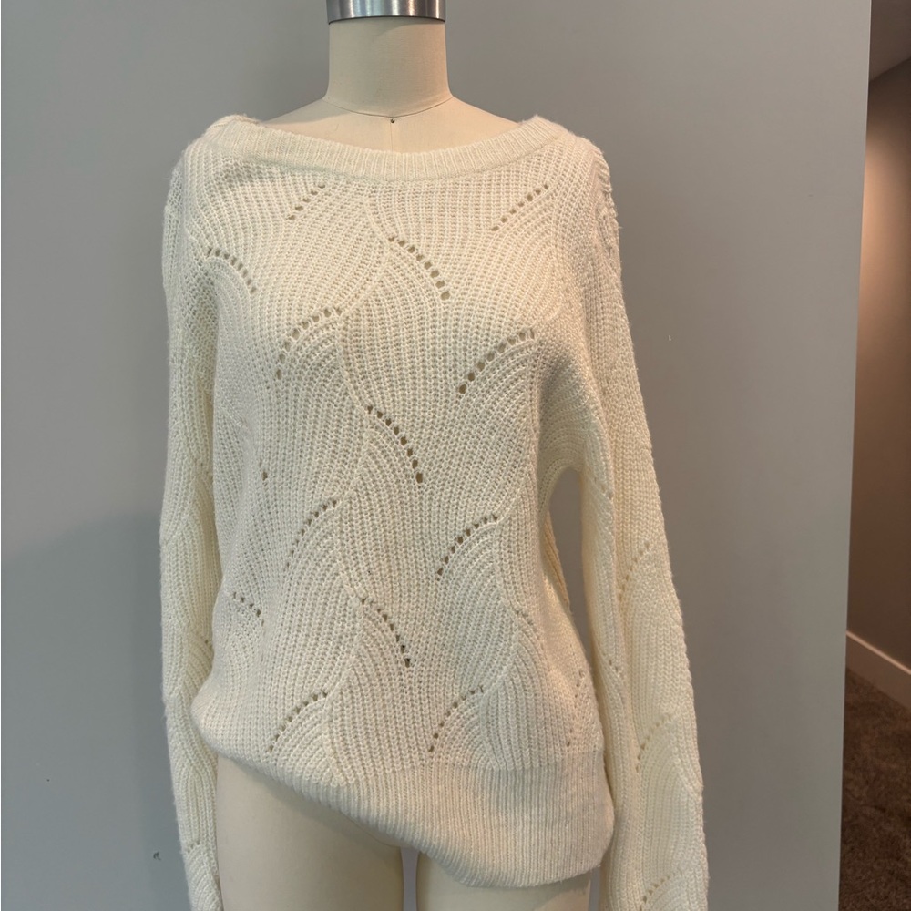 a new day Off-White Textured Sweater
